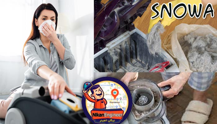 چرا جاروبرقی بو میده؟ علت بوی سوختگی جاروبرقی